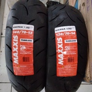 QM047 Paket Sepasang Ban Maxxis Honda Adv 140 70 Ring 13 120 70 14 Vic