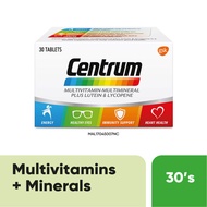 CENTRUM Multivitamin-Multimineral Plus Lutein&Lycopene30s