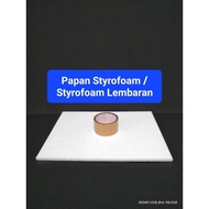 Styrofoam Sheet Size 48x33cm (A3) Styrofoam Board
