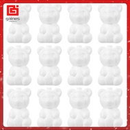 Foam Animals Flowers Bear Shaped Model Polar Stuffed Bubble Interesting Molds Props Small Decor Toy 