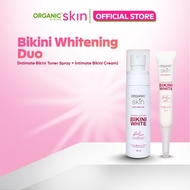 Organic Skin Japan Bikini Whitening Duo: Bikini Cream and Intimate Toner Spray