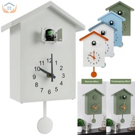 Cuckoo Clock with Chimer Minimalist Cuckoo Sound Clock with Pendulum Delicate Cuckoo Clock Bird Hous