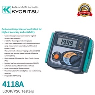 Kyoritsu 4118A LOOP/PSC Testers