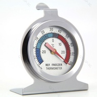 Stainless Steel Mini Fridge Thermometer Temperature Sensor DIAL High Accuracy Refrigerator Freezer 0