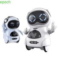 EPOCH Pocket Robot, Singing Dancing Smart Robot Talking Interactive Robot, Recording LED Lights Tell