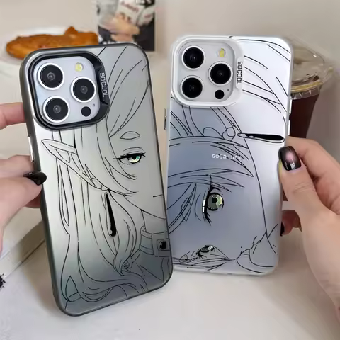 Anime Comics Frieren Hard Phone Case for iPhone 17 Air 16 15 11 12 14 13 Pro Max XS X XR Plus 8 7 SE