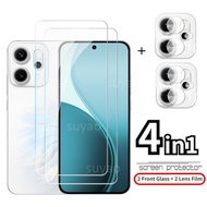 For OPPO Reno14 F Reno 14 Pro 14F 5G Tempered Glass Screen Protector 4in1 Transparent HD Clear Cover