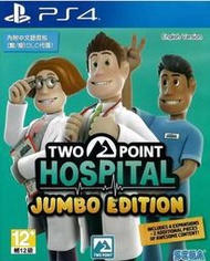特價片 全新 PS4 原版遊戲片, 雙點醫院：珍寶版 中英文合版