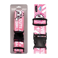 สายรัดกระเป๋าเดินทาง MUMU LUGGAGE STRAP (TRAVEL/PINK)