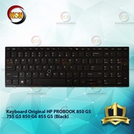 Keyboard LaptopOriginal hp Probook 850 G5 755 G5 850 G855 G5 (Black)