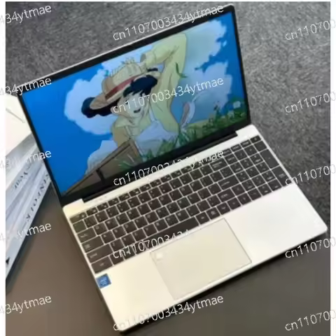 New 17.3 Inch Laptop 2025, Light Portable Ultra Thin for Students Office, Large Screen Live Drawing 