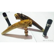 Pahul Ukir Reel Gagang Joran Motif Macan Natural