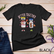 Better-Together Haldol Ativan ICU Nurse Valentine's Day T-Shirt Sweatshirt