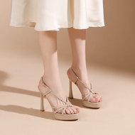 Guangzhou high-end high heels with straps, height 11cm, double 2cm (HT113-11)
