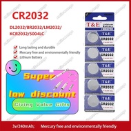2-50PCS Original CR2032 230mAh CR 2032 DL2032 ECR2032 Bateri Lithium untuk Jam Tangan, Kalkulator, K
