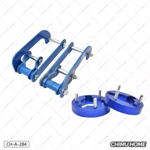 【CHIMU HOME】 Front 2.5" Spacer & Rear 2" Shackle Suspension Lift Kit for Navara Frontier D40 4WD 200