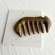 【快速出貨】好好梳 按摩木梳 | 綠檀木梳 經絡按摩梳 經絡梳