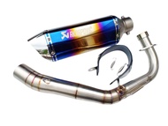 ชุดท่อ HONDA ADV350  ท่อแต่ง Adv350+ปลายท่อ AK14 นิ้ว