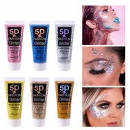 Eye Shadow Sequin Gel Gel Gel Body Face Makeup Glitter Powder Stage Makeup Music Festival Makeup 082