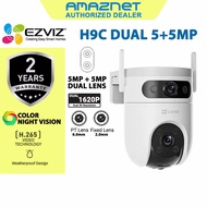 zviz H9C Dual 3K Dual-Lens Pan & Tilt Wi-Fi Camera 5+5MP CCTV Outdoor Camera 2 YEARS WARRANTY