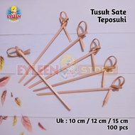 10 cm Ribbon Satay Skewers 12 cm/s 15 cm/s | Teposuki Skewer Fruit Skewer Cocktail Skewer