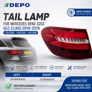 DEPO Tail Lamp for Mercedes Benz X253 GLC-Class GLC200 GLC250 GLC300 2016-2019 Rear Light 2539068900