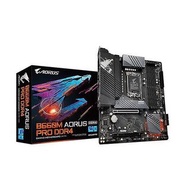 技嘉 B660M AORUS PRO AX DDR4 （修訂版 1.0） 英特爾 B660 AORUS 主機板，採用 12*+1+1 雙混合相位數位電壓調節模塊設計， 全覆蓋散熱設計， 2 個帶散熱保