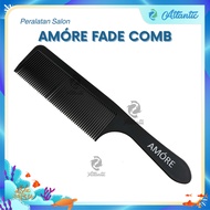 AMORE Fade Comb Barber Comb for Haircut Professional Salon Comb