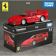 Tomica Premium No.31 F40 Scale 1/62 Tomica Premium Ferrari F40 Diecast Model Car for Collection 100%