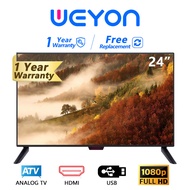 WEYON ทีวี 32ราคาถูกๆ LED TV Digital TV FULL  HD Ready  โทรทัศน์ถูกๆ21 รุ่นTCLG32 ทีวี24 นิ้วลดราคา tv รับประกัน 1 ปี
