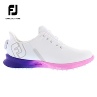 FootJoy FJ Fuel Sport BOA Women's Spikeless Golf Shoes - White/Purple/Pink