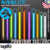 (Ready Stock)Nanlite PavoTube 15C &amp; 30C RGB+W LED Tube Light With Build-in Battery for Photography, Live Streaming etc.
