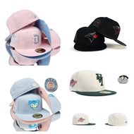 Blue Jays Cap Fitted Hat Baseball Cap Flat Brim Cap Sports Embroidery Hats