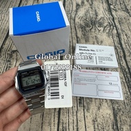 100% ORIGINAL CASIO DIGITAL A158WA-N1DF / A158WA-N1 / A158WA UNISEX VINTAGE DIGITAL WATCH