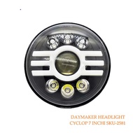 Daymaker Headlight 7 Inch Superbright Cyclop HI LOO BEAM I Daymaker car and motorbike SKU-2581
