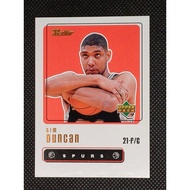 Upper Deck 1999 Retro Tim Duncan nba card