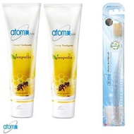 2tubes Atomy Propolis Toothpaste + 1 Atomy Toothbrush