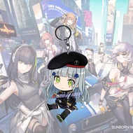 GANTUNGAN Girls Frontline Hk416 Keychain - Key Chain - Souvenir - Anime - Keychain - Anime Keychain