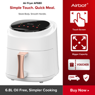 Airbot Air Fryer Non-Stick Pot Multi Functional Cooker Electric Grill Oven Roaster (Size 6.8L / 15L)