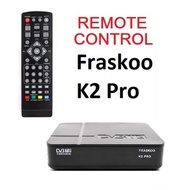 Remote Control Fraskoo K2 Pro DVB-T2 Myfreeview