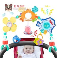 Xe Đẩy Em Bé Vòm Đồ Chơi-Em Bé Ngồi Xe Đồ Chơi Cho Trẻ Sơ Sinh 0-6 Tháng Bé Bouncer Đồ Chơi Baby Pra