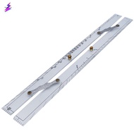 Marine Ruler Parallel Ruler Nautical Charts Parallel Ruler Mapping Points to Pull Parallel 450MM