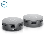 Dell DA310 DA305 USB-C Mobile Adapter 7-in-1 Type C Laptop Compatible Dock and Gray