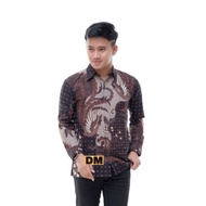 KEMEJA Formal batik - batik - Men's batik - Men's Shirt- batik Shirt - batik hem - new batik motif - Modern batik - new motif - Work batik - Sogan batik