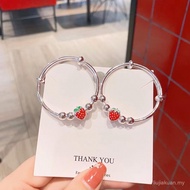 Strawberry Bracelet Fashion Kid Bracelet One Piece Shipment Silver Good Silver Jewelry 999.9 Epoxy P
