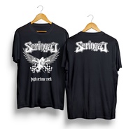 SERINGAI HIGH OCTANE rock Men's distro T-shirt music rock t-shirt meal t-shirt distro t-shirt