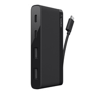 Belkin 4-Port USB C Hub - Ultra Portable Design - USB Type C Hub Docking Station With Two USB C & Tw