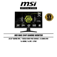 MSI MAG 244F Gaming Monitor (23.8" | FHD | 200Hz | Rapid IPS | 3Y)