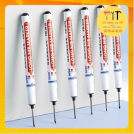 Sét 10 Bút Đánh Dấu Ngòi Dài Chuyên Dụng - Đánh Dấu Vị Trí Đánh Dấu Lỗ Khoan Ngòi Dài 20mm - Màu Ngẫ