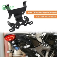 Accessories:for  CB125R CB150R CB250R CB300R 2018-2024 LED Light Equipped License Plate Holder Frame